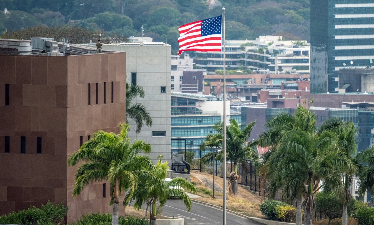 US Embassy in Venezuela Reopens After Closure During Trump's First Term ...