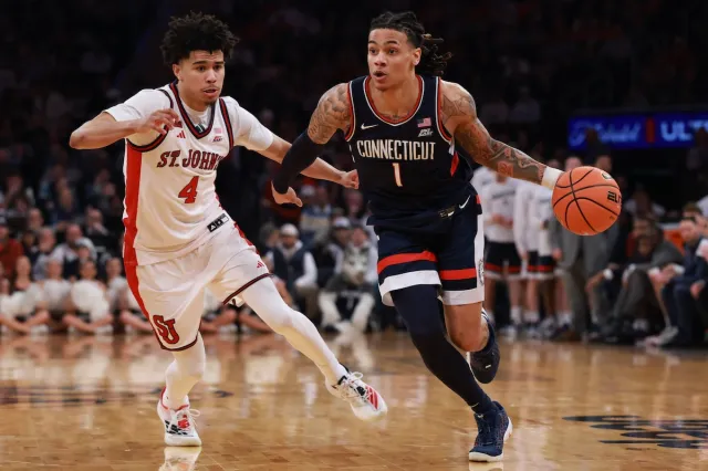 UConn guard Solo Ball against St. John's