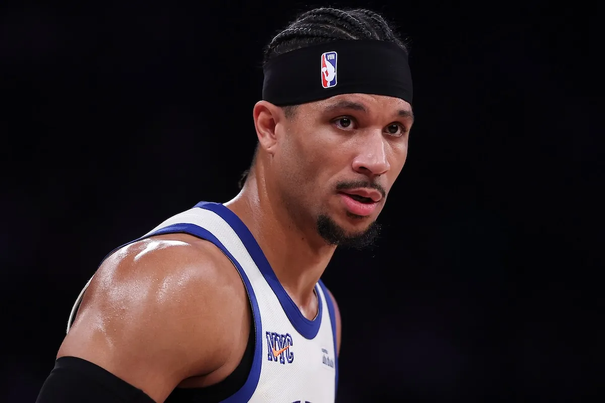 New York Knicks star Josh Hart against Golden State Warriors