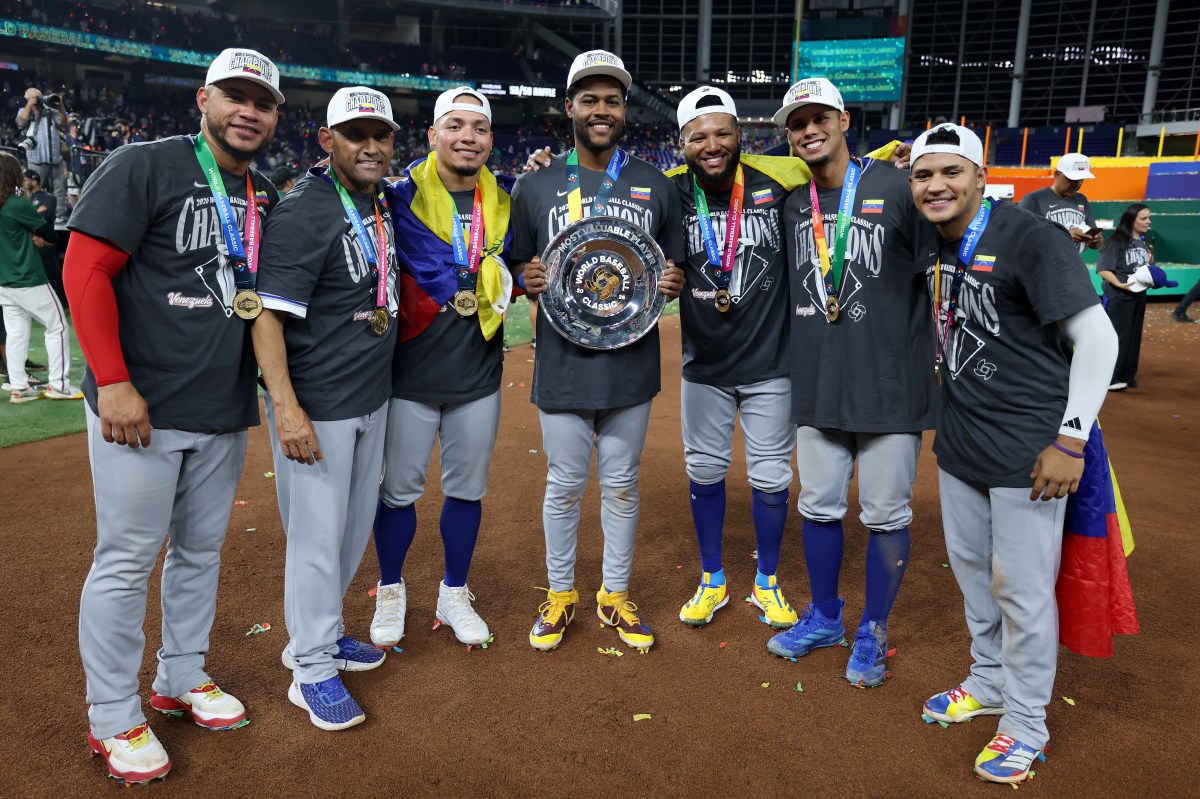 Venezuela vence o Clássico Mundial de Beisebol de 2026: como comprar equipamentos de campeonato, bonés, camisetas e muito mais.