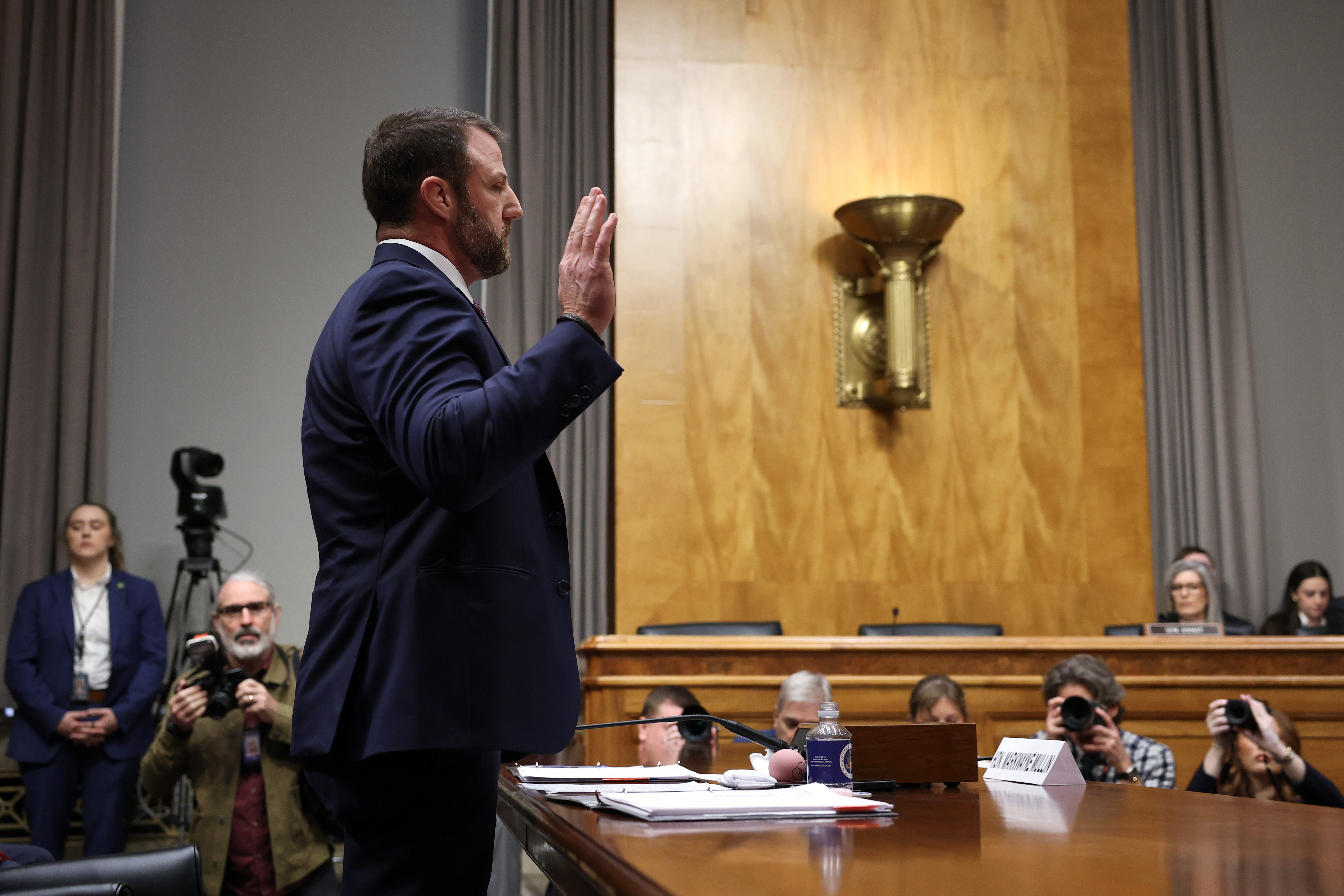 Republican Senator Spars With Trump's DHS Pick in Heated Exchange