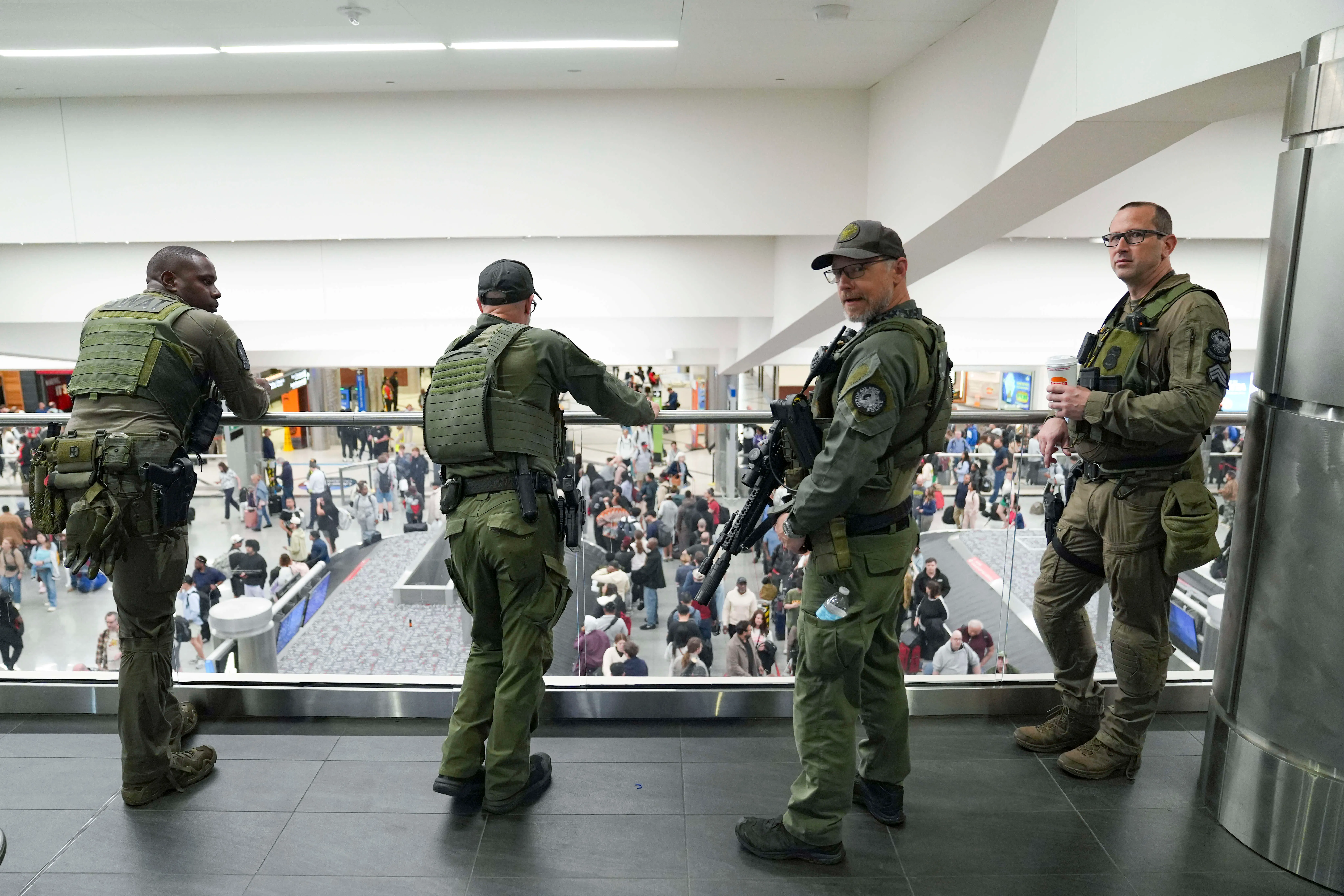 ICE Agents Deployed To Airports Across The US Amid TSA Staff Shortages