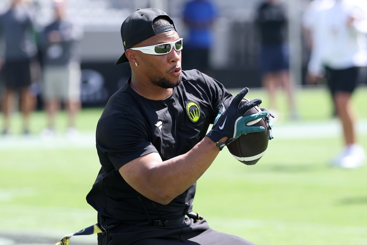 Eagles React as Saquon Barkley Jukes Logan Paul at Flag Football Event