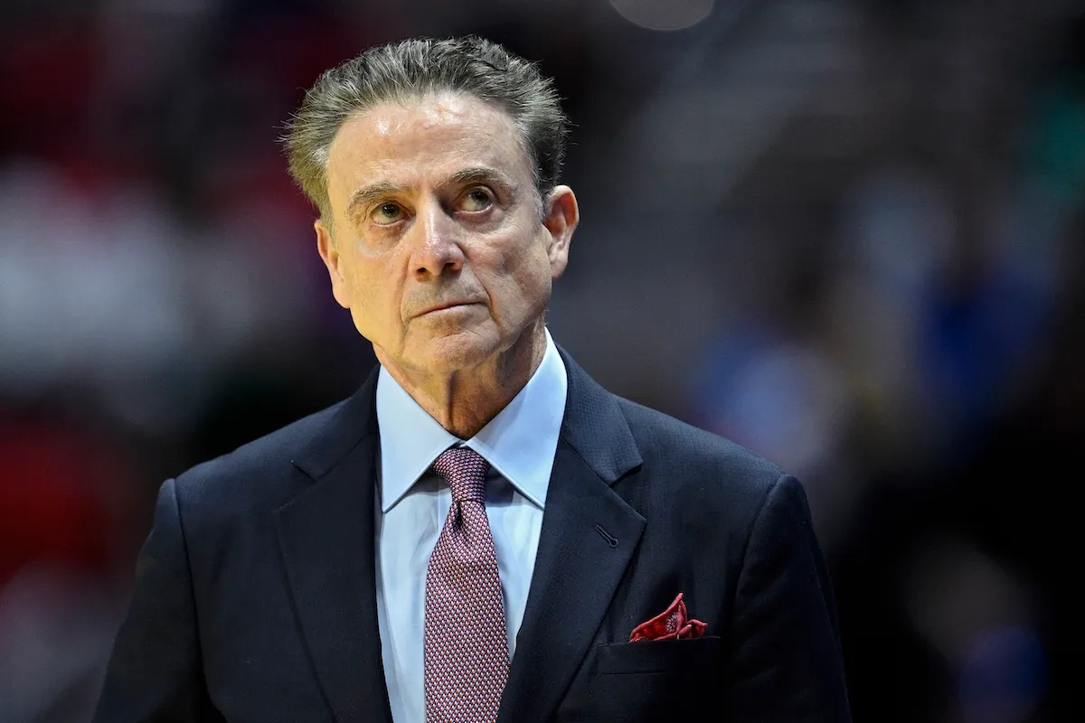 Rick Pitino coaching St. John's Red Storm in NCAA Tournament