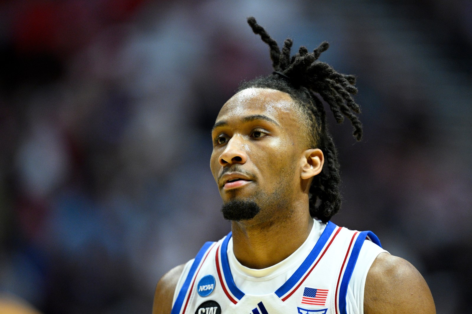 Kansas ' Darryn Peterson sends viral message after March Madness debut