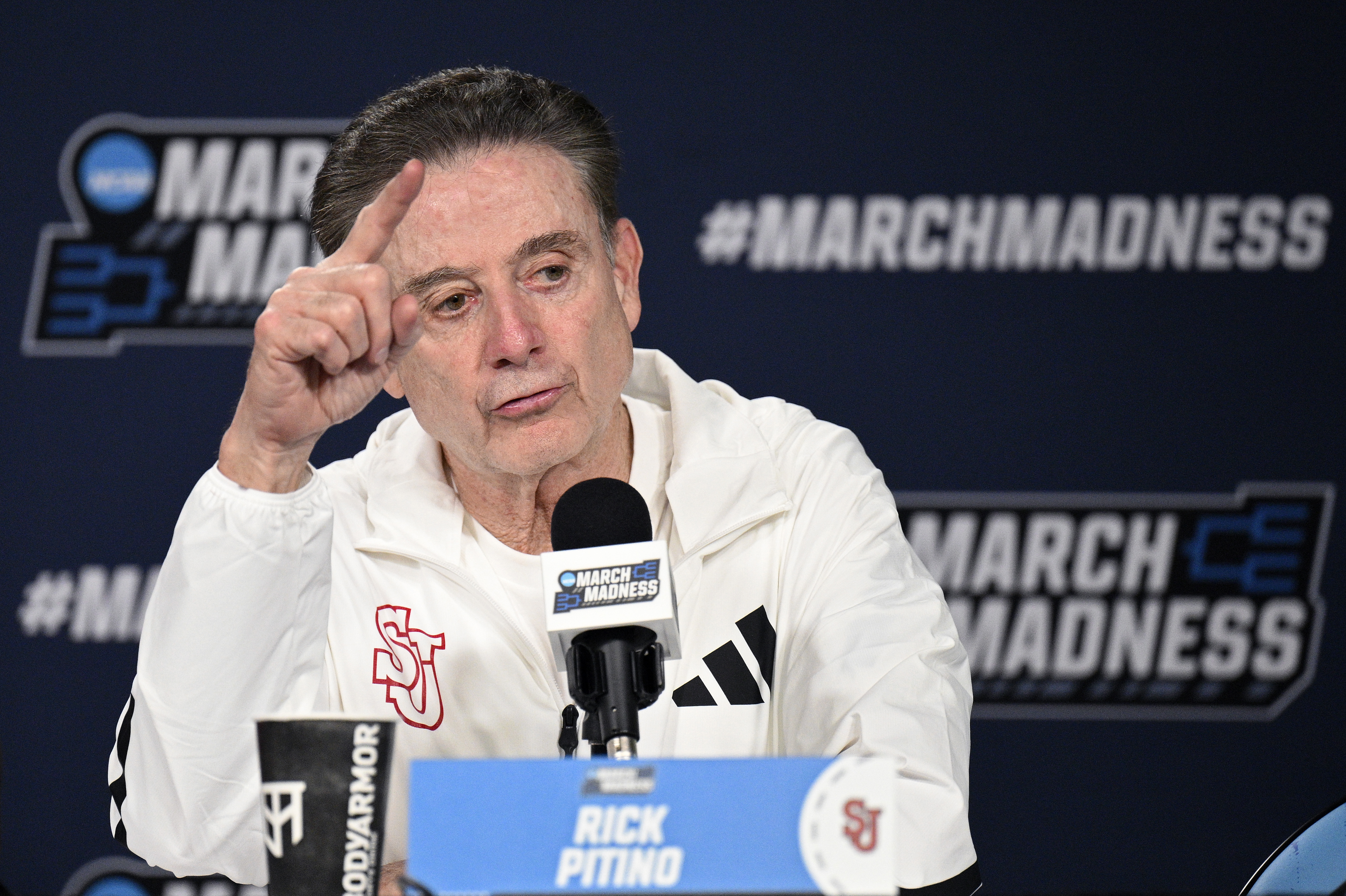Rick Pitino Reveals What Dylan Darling Told Him Before Buzzer-Beater Over Kansas