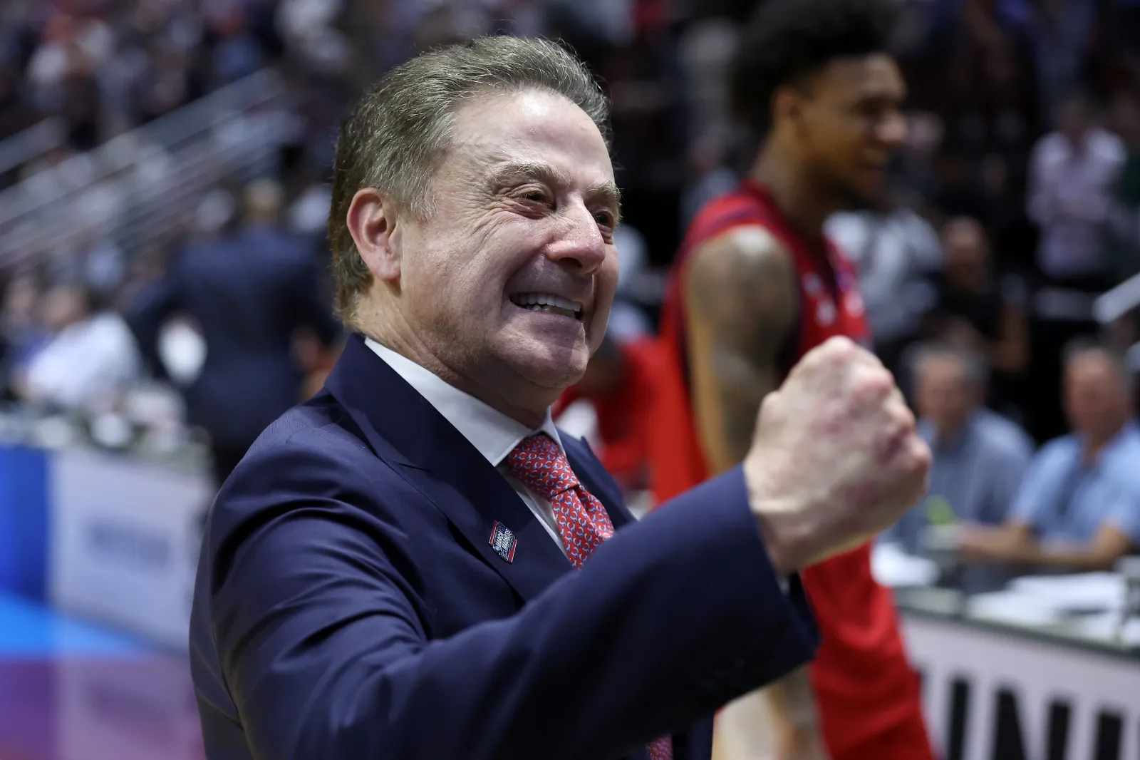 Image for article: What Rick Pitino Did Immediately After St. John’s Buzzer-Beater Goes Viral