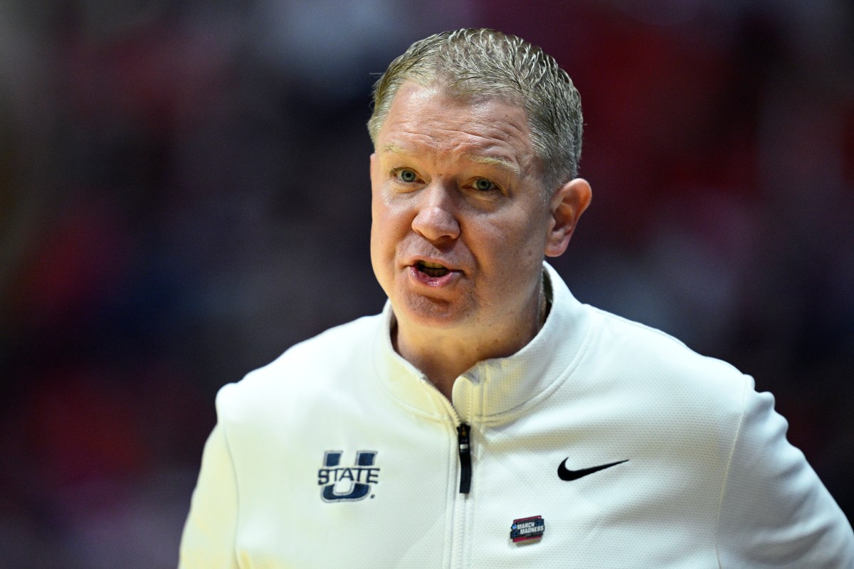 Jerrod Calhoun Leaving Utah State for Alma Mater After March Madness Loss