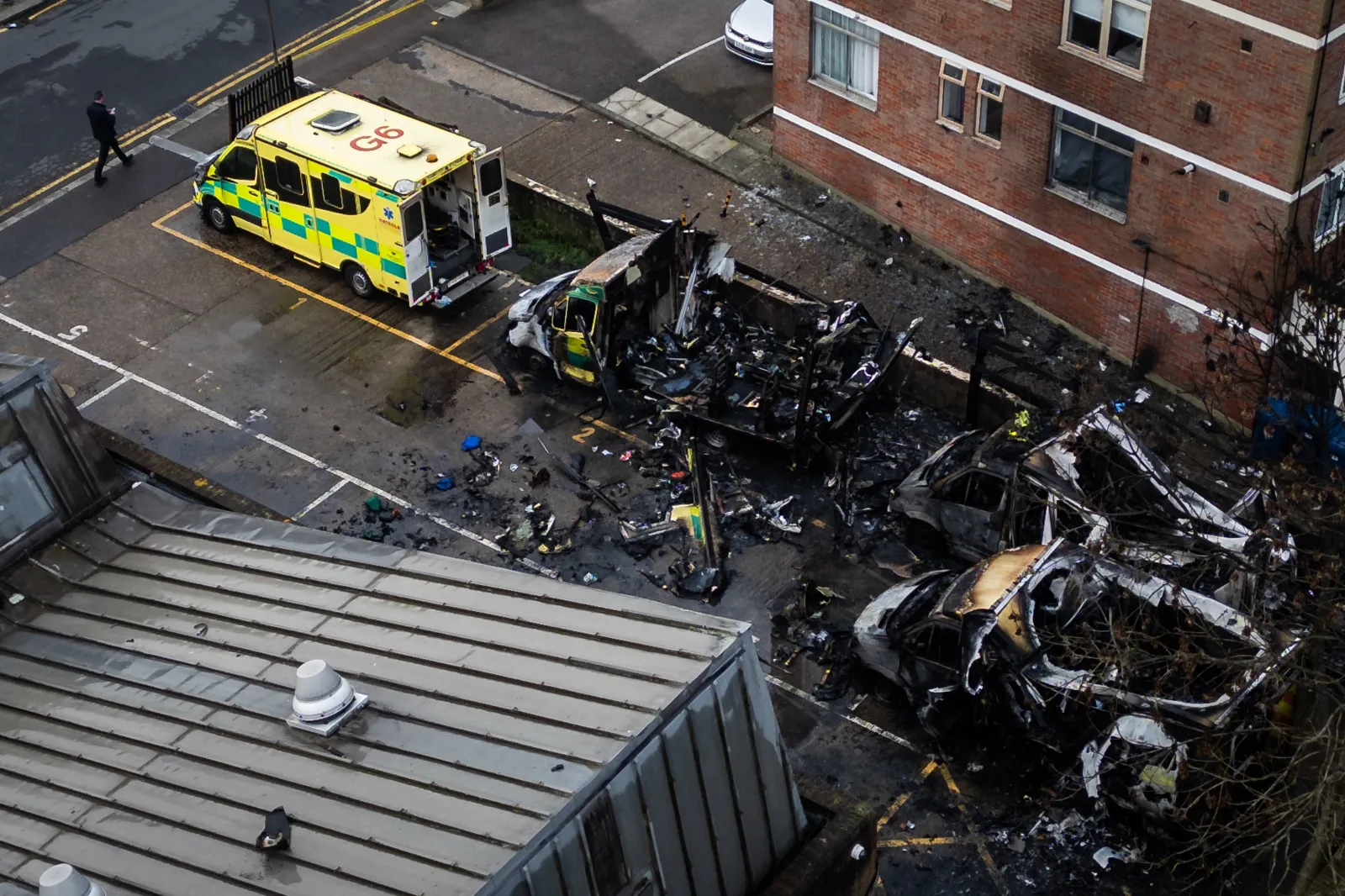 Image for article: Jewish Ambulances Set On Fire in ‘Horrific’ Attack 