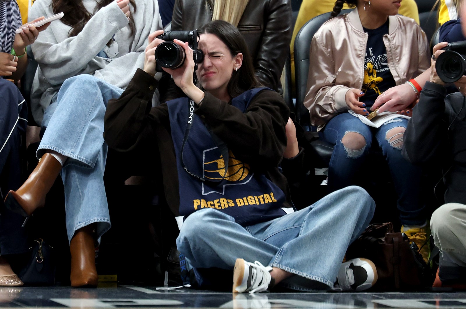 newsweek.com - Cole Sullivan - Caitlin Clark reveals viral photos she took of LeBron James at Lakers game