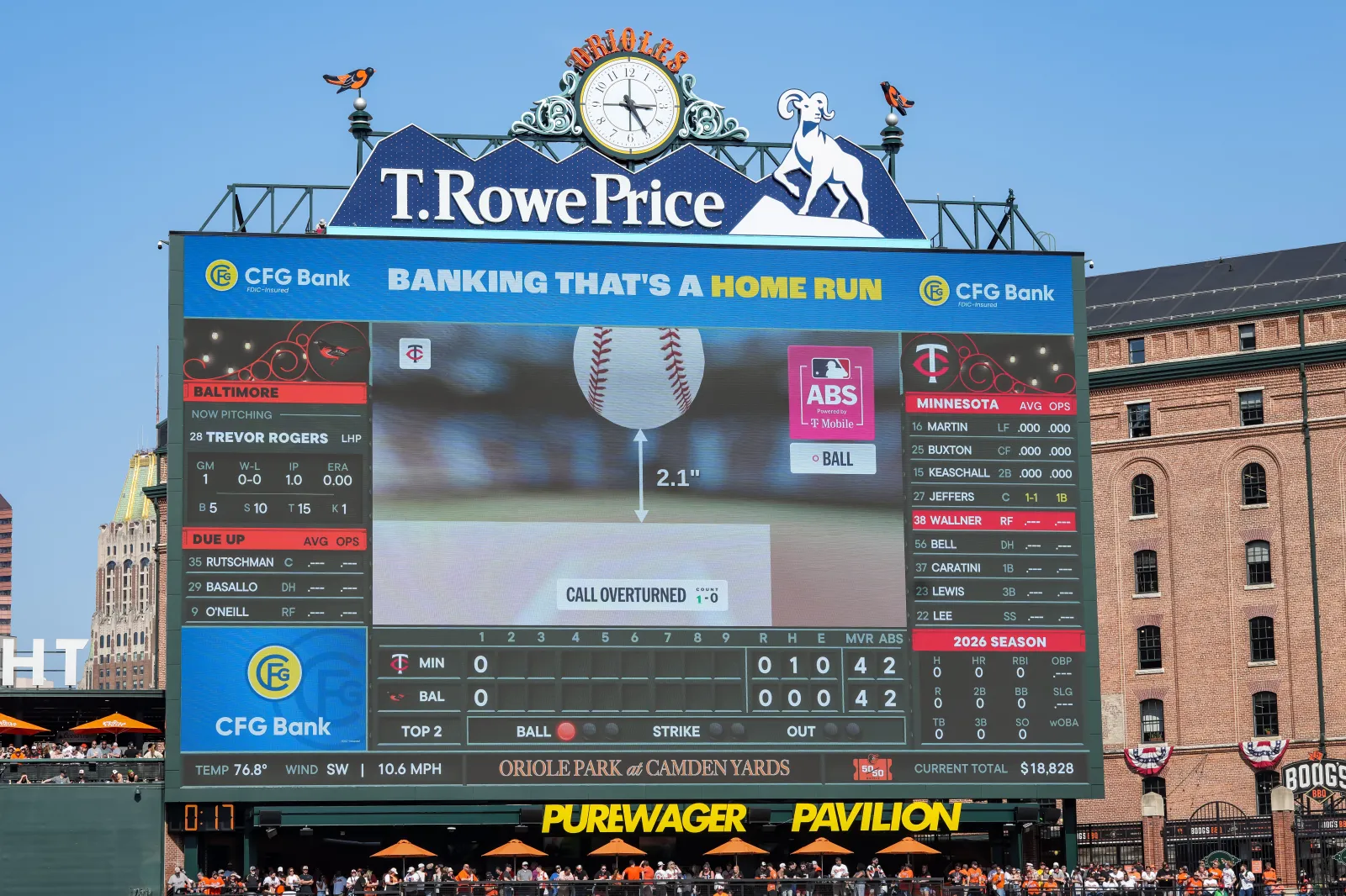 Umpire C.B. Bucknor's Tough Day: Blown Calls and ABS Drama