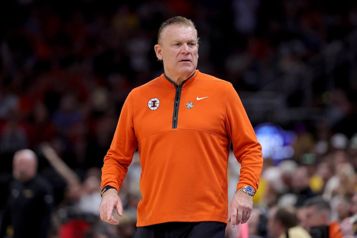 Illinois coach Brad Underwood makes surprising admission about UConn game