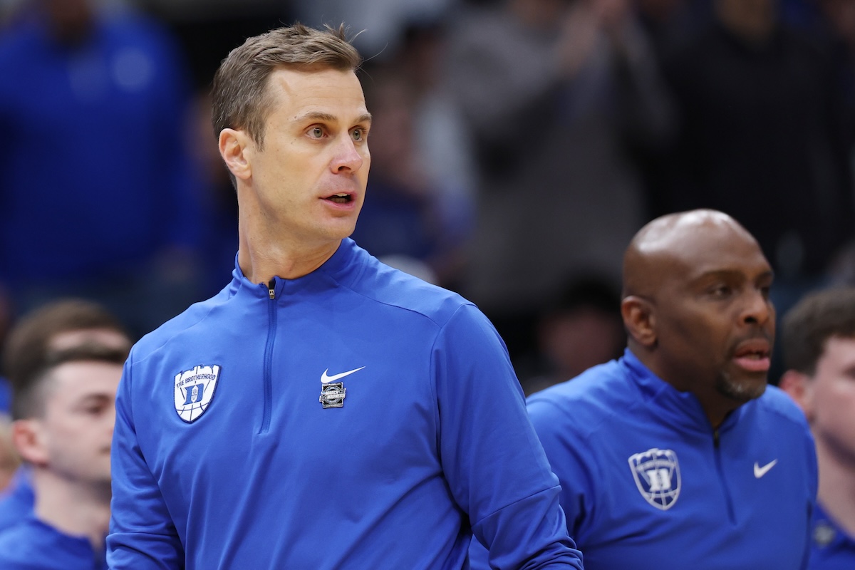 Duke Legend Rips Jon Scheyer Critics After Stunning Loss to UConn