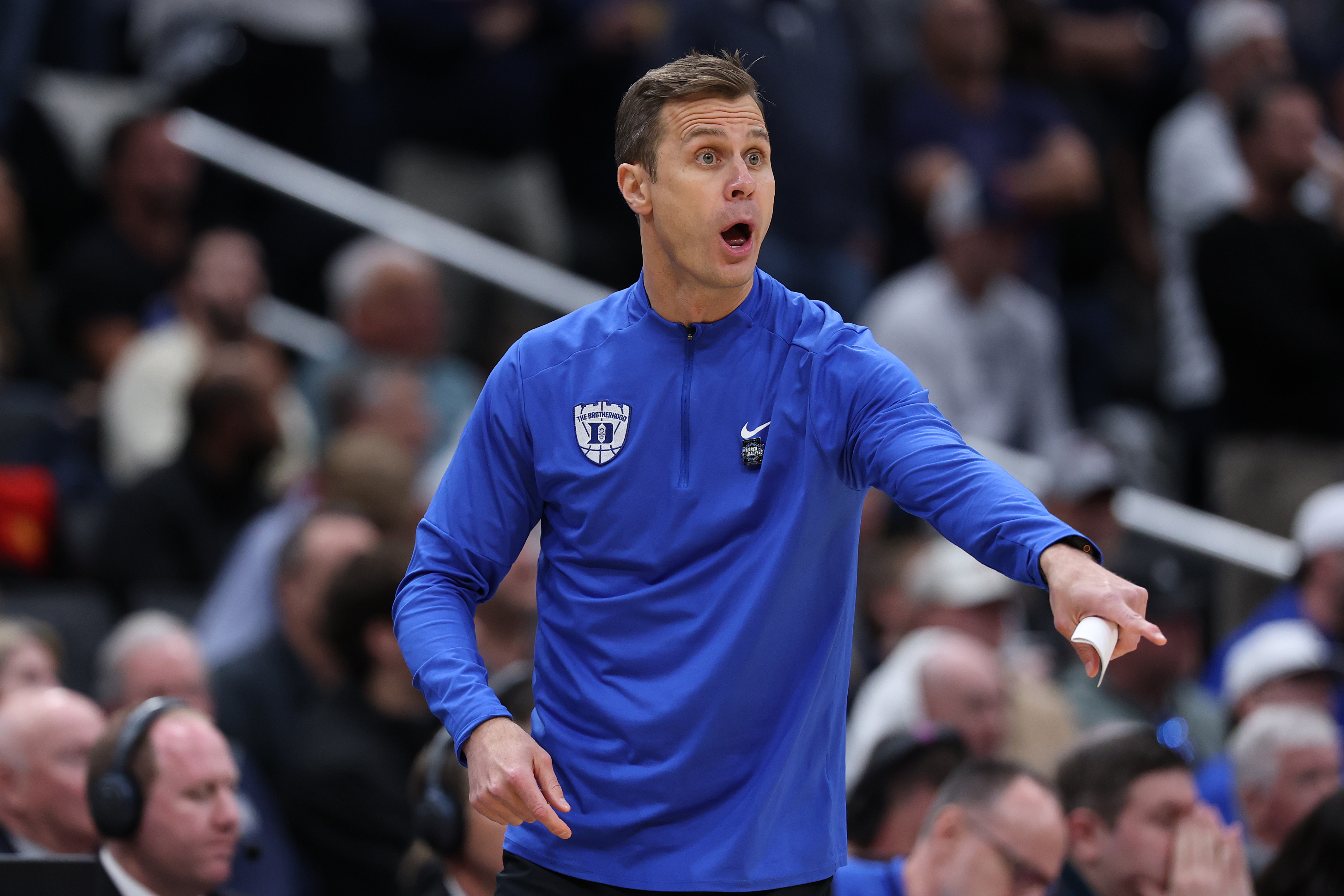 Jon Scheyer Under Fire After Duke’s Historic Loss to UConn
