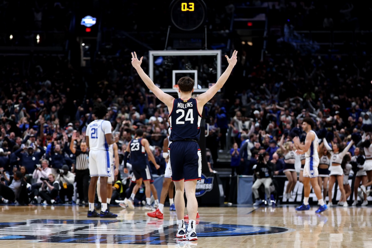 UConn hero Braylon Mullins' mom missed his iconic game-winner vs. Duke
