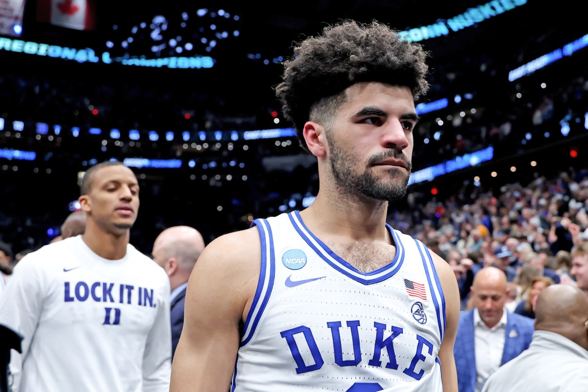 Cayden Boozer Praised for What He Did After Duke’s Elite Eight Loss to UConn