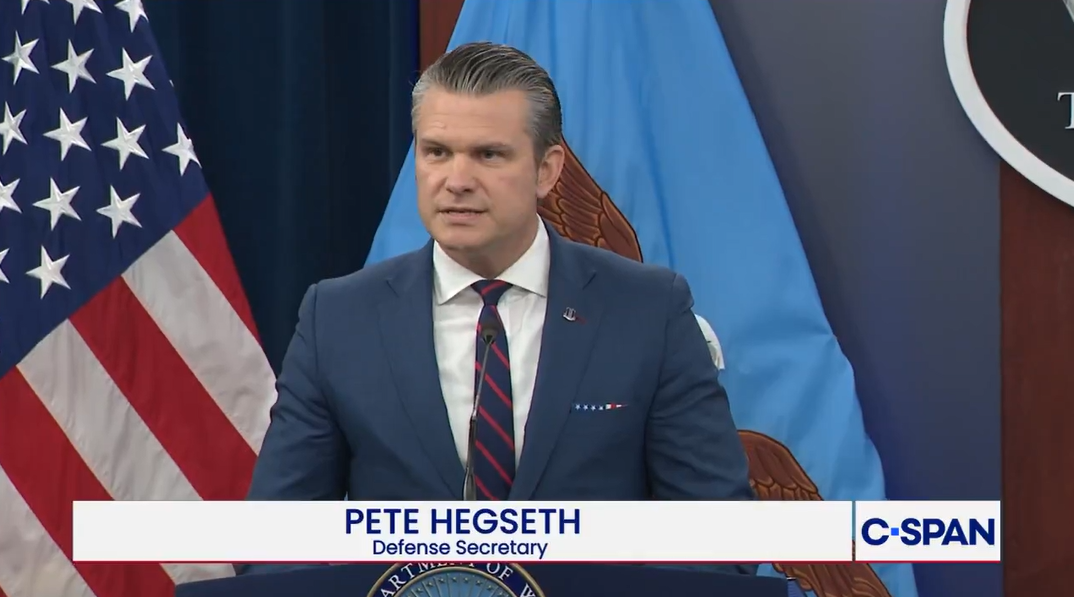 US âDidnât Startâ War With Iran, But Under Trump Will Finish It: Hegseth