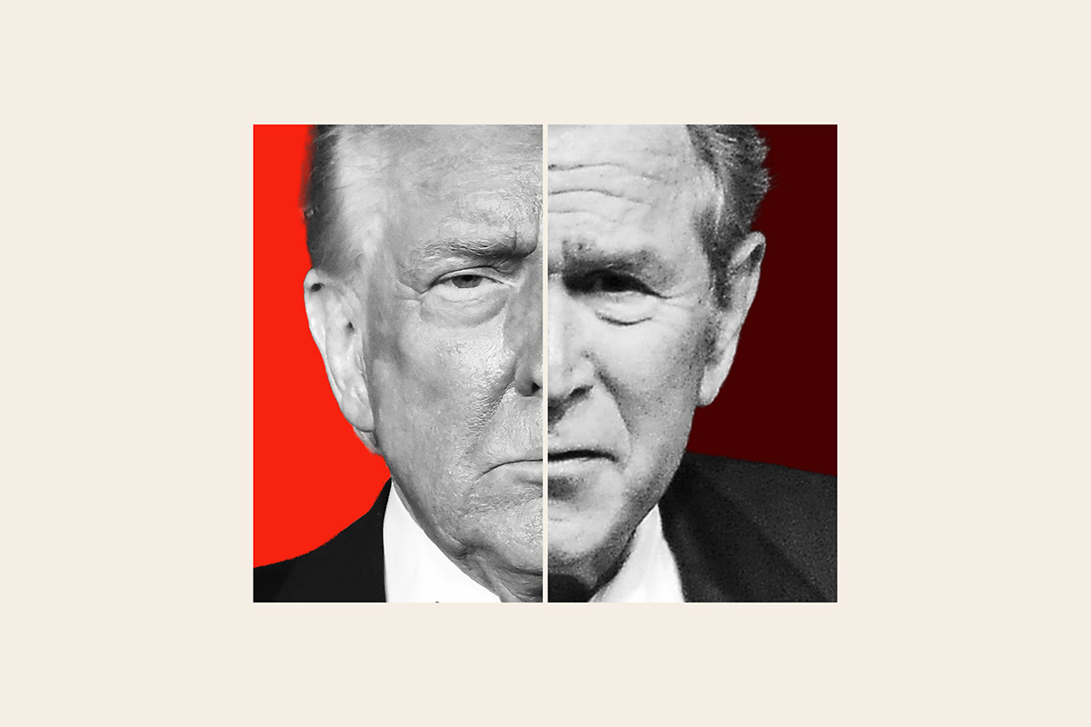 How Donald Trump Turned Into George W. Bush