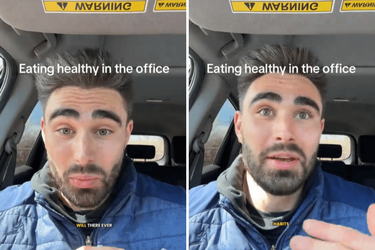 Gen Z Man Praised After Speaking Out on Healthy Office Eating