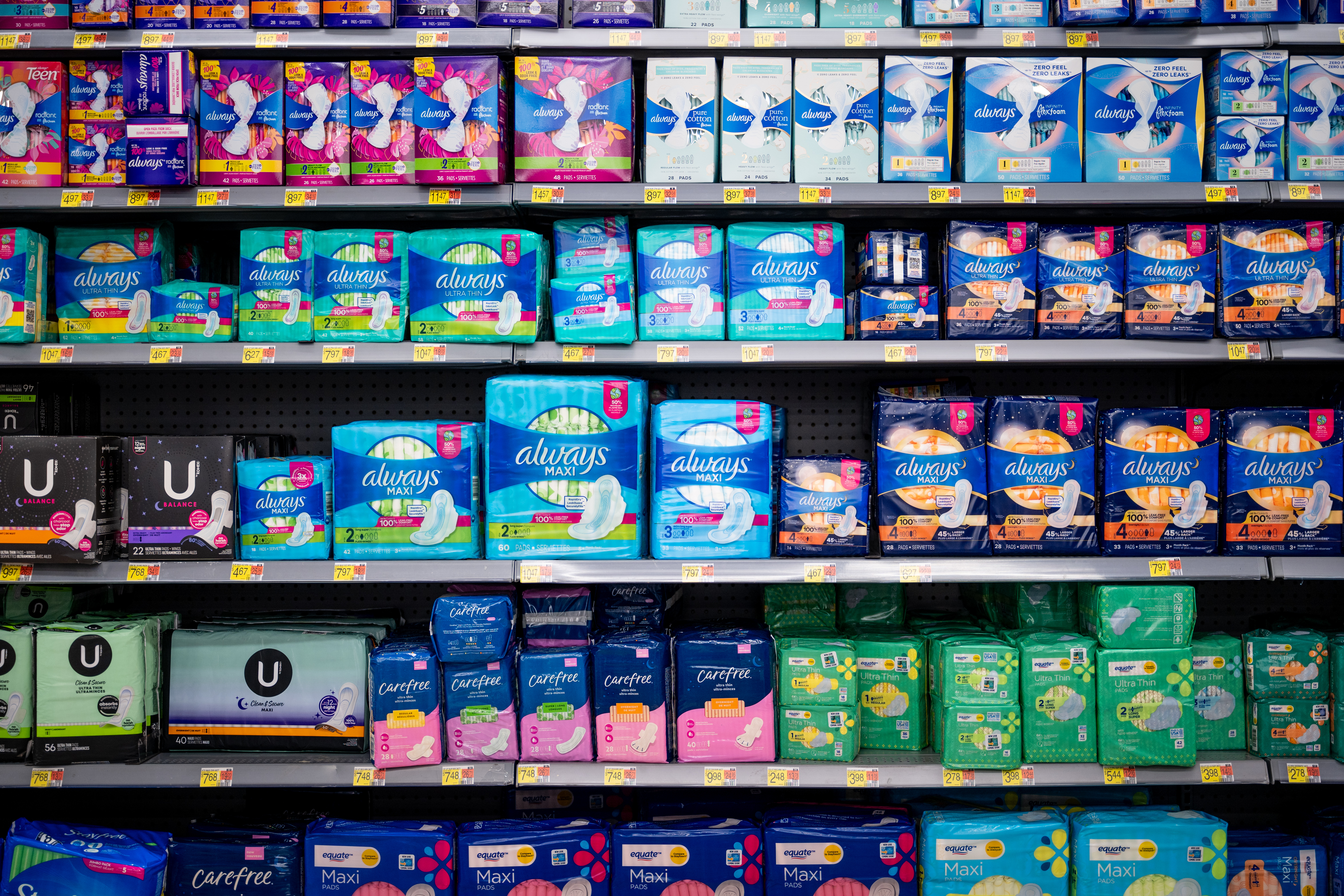 Price of Menstrual Products Surges