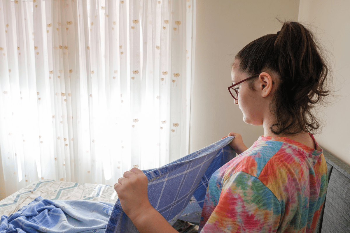 Mom asks teen to clean up, can't cope with what she sees on security cam