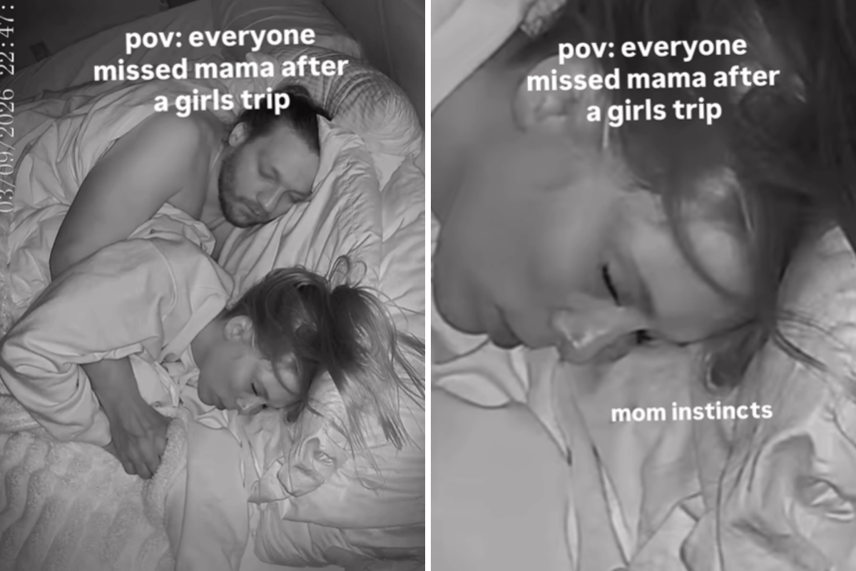 Mom Home After 3 Days Away, Tears at Who Turns Up in Her Bed That Night