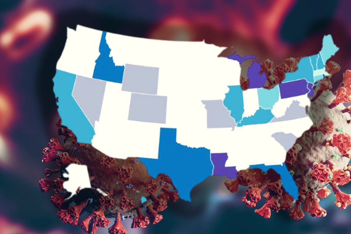 Map Shows New COVID ‘Cicada’ Variant BA.3.2 Spread Across US - Newsweek