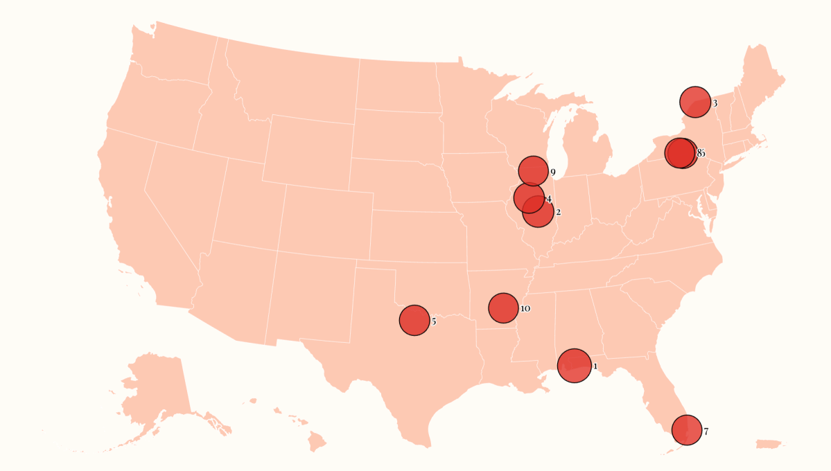 Map shows where homeowners have highest tax, insurance payments