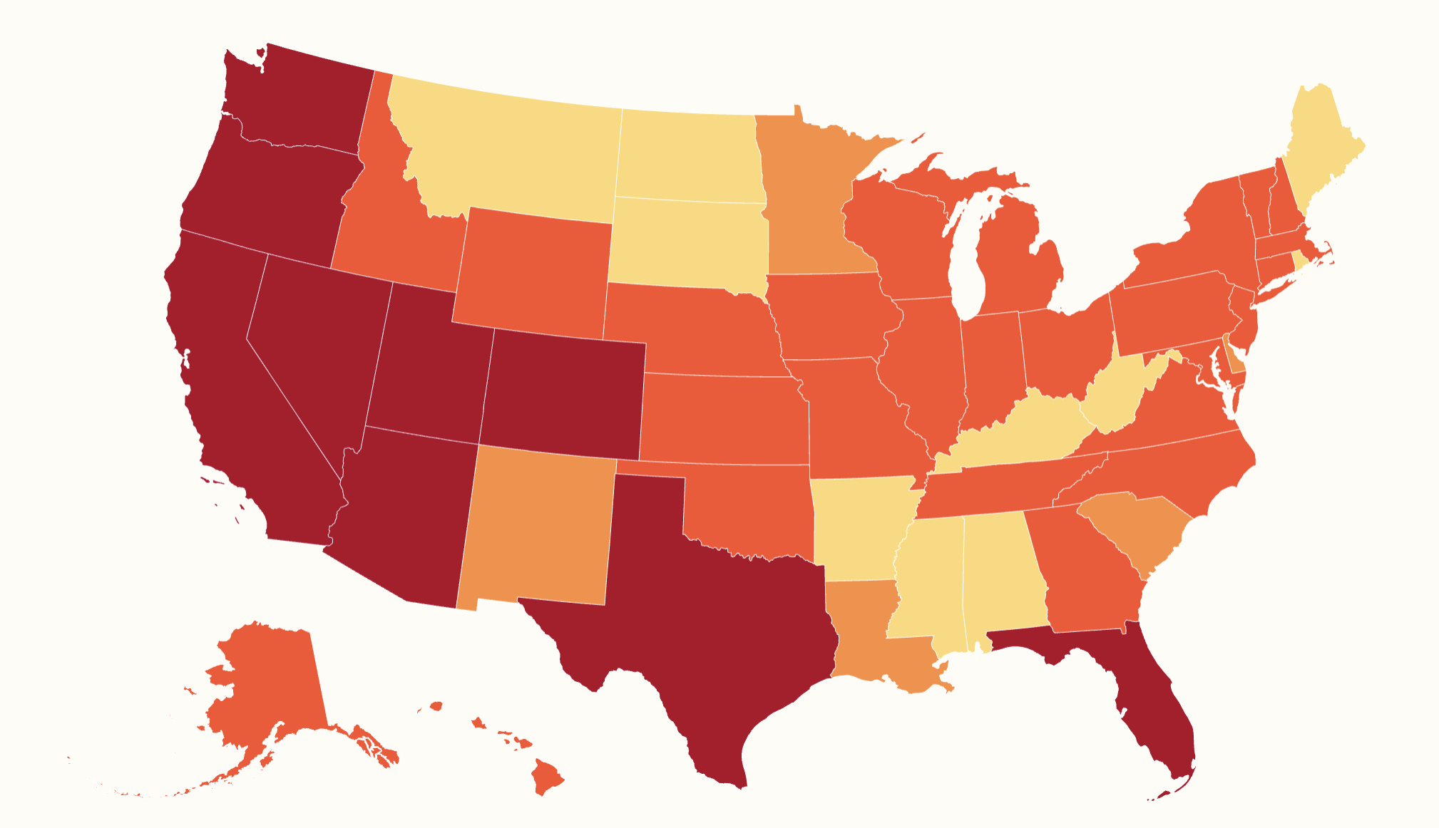 Map Reveals States With Worst Rental Home Crisis
