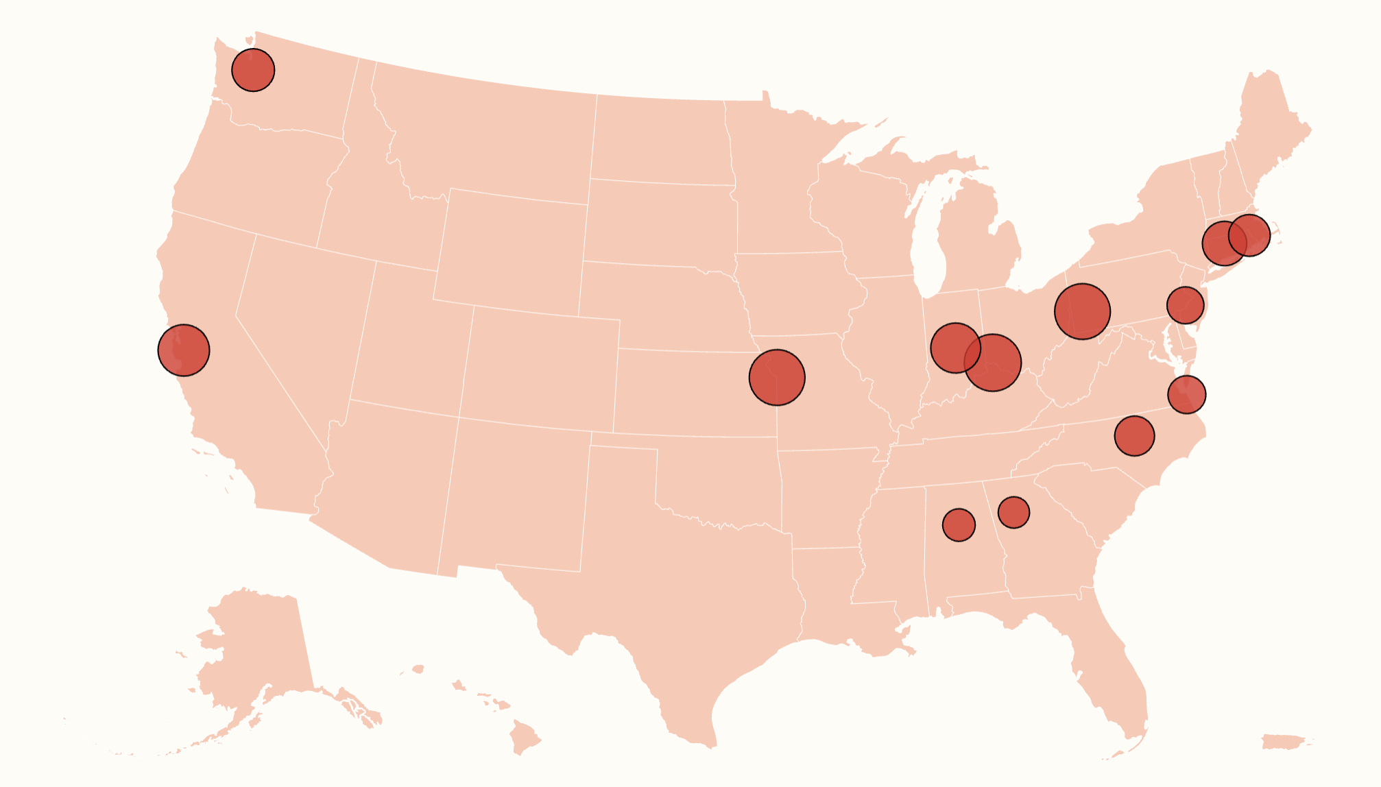 Map Reveals Cities With Largest Surges in Home Listing Prices