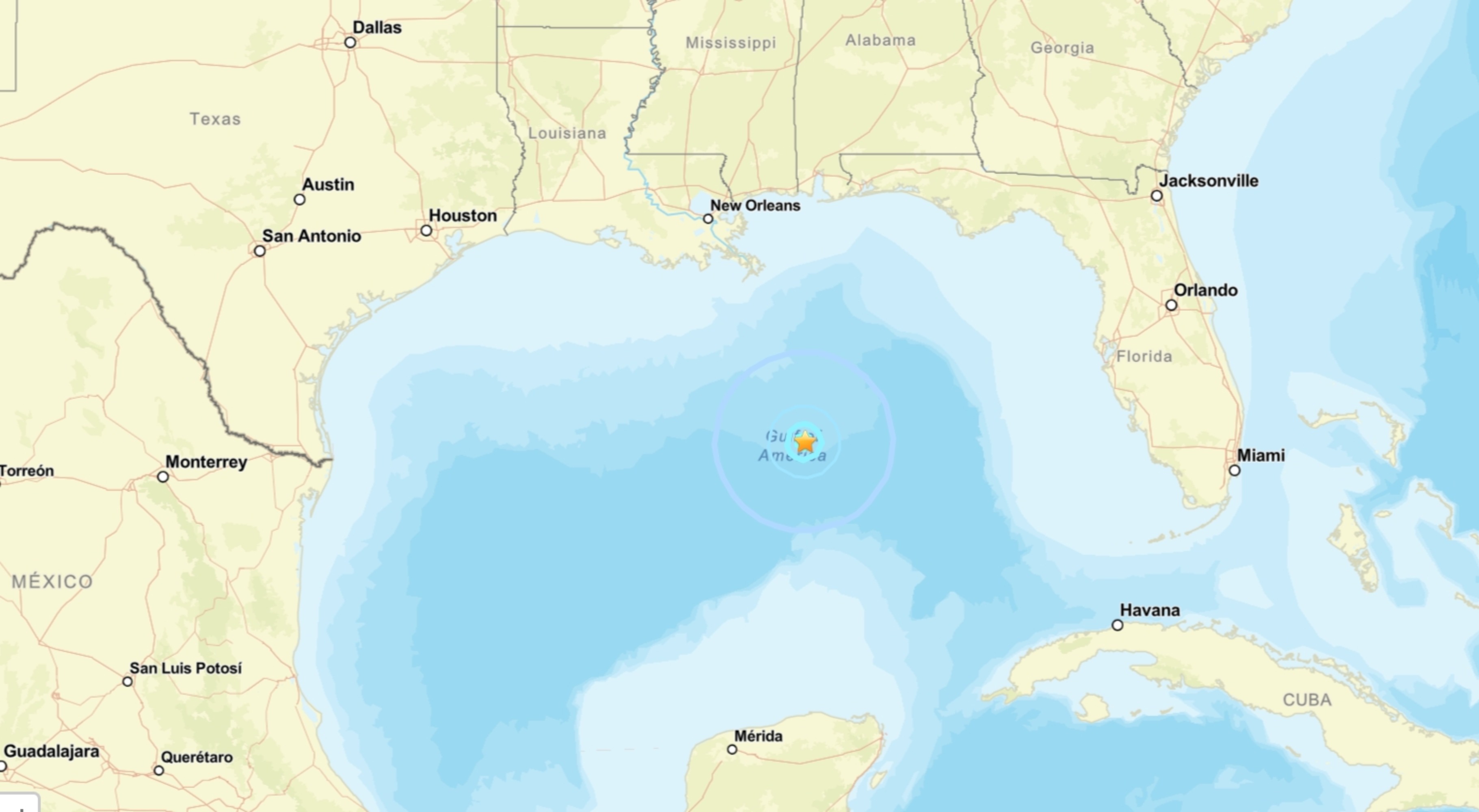 Earthquake Strikes Near US Coast