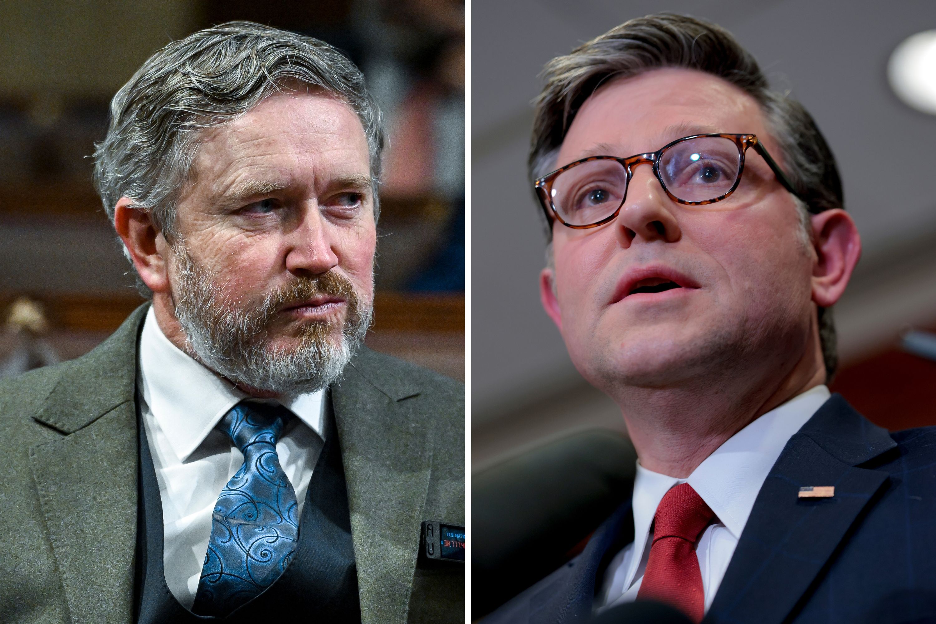 Thomas Massie Reacts to Mike Johnson Saying 'We Are Not at War' With Iran