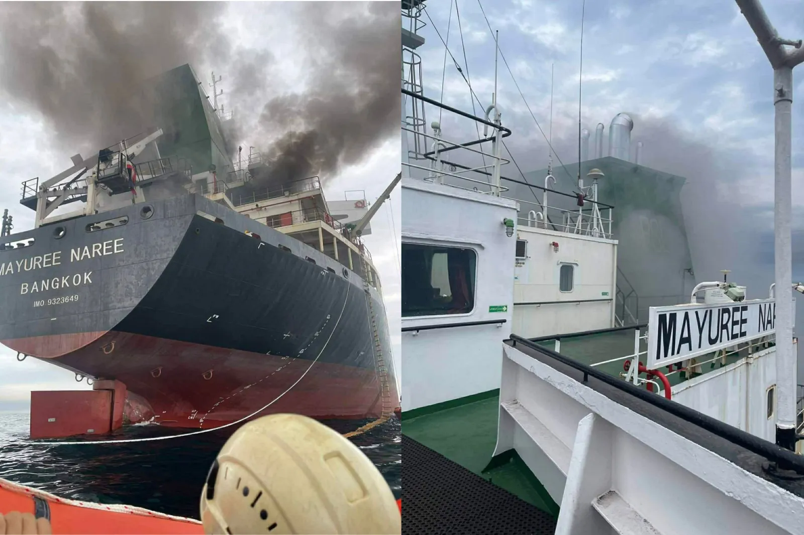 Iran War: First Images of Thai Ship Hit in Hormuz Strait - Newsweek
