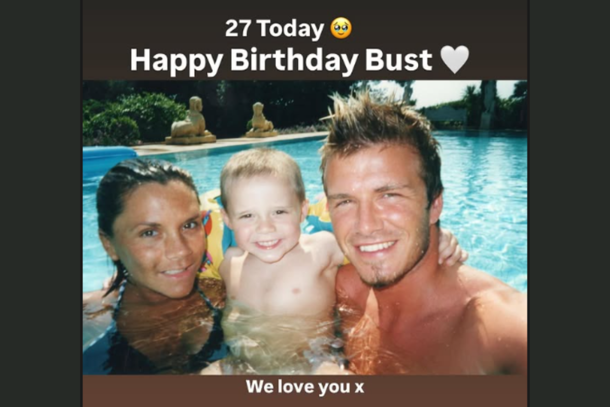 David Beckham Posts Birthday Message to Brooklyn Amid Feud