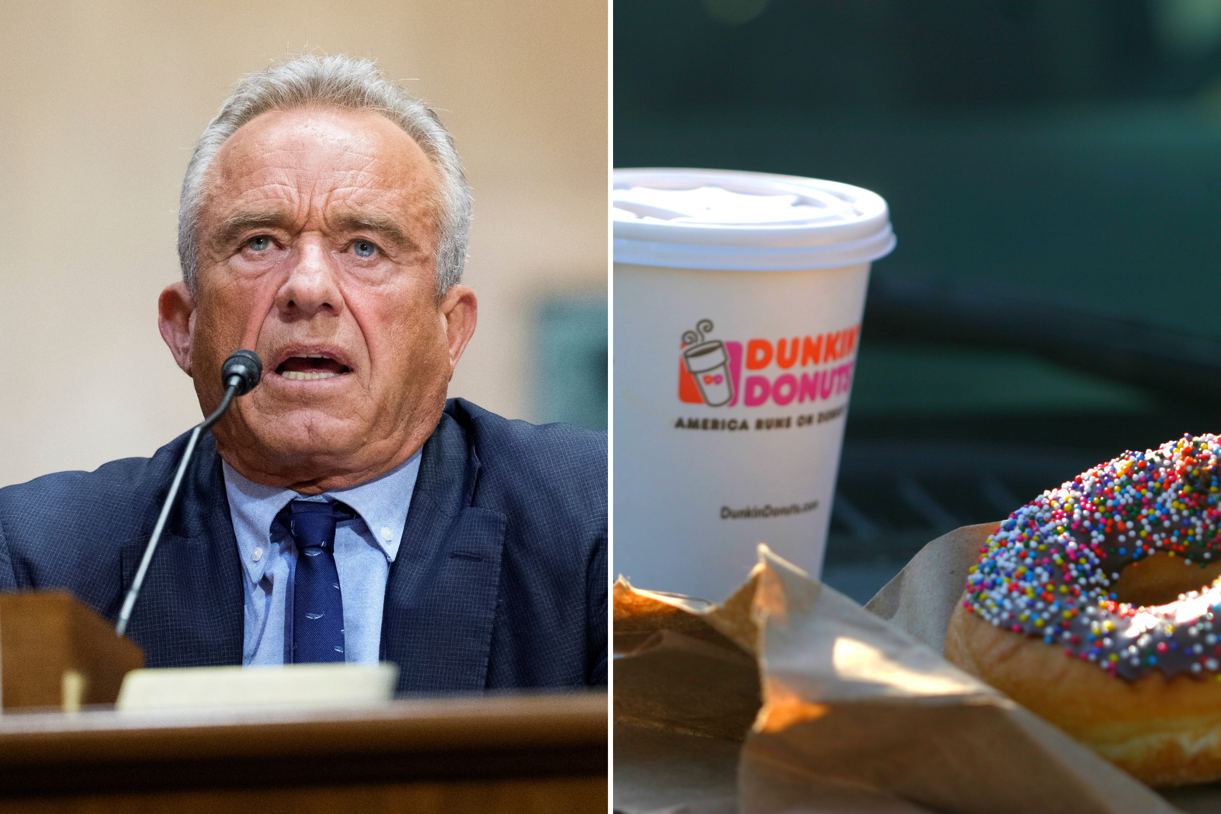 RFK Jr.'s Dunkin' Plan Sparks Avalanche of Jokes, Memes