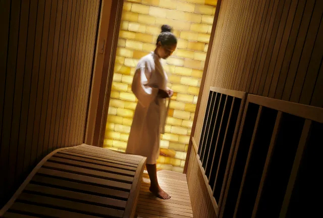 Woman in Ananda in the Himalayas spa
