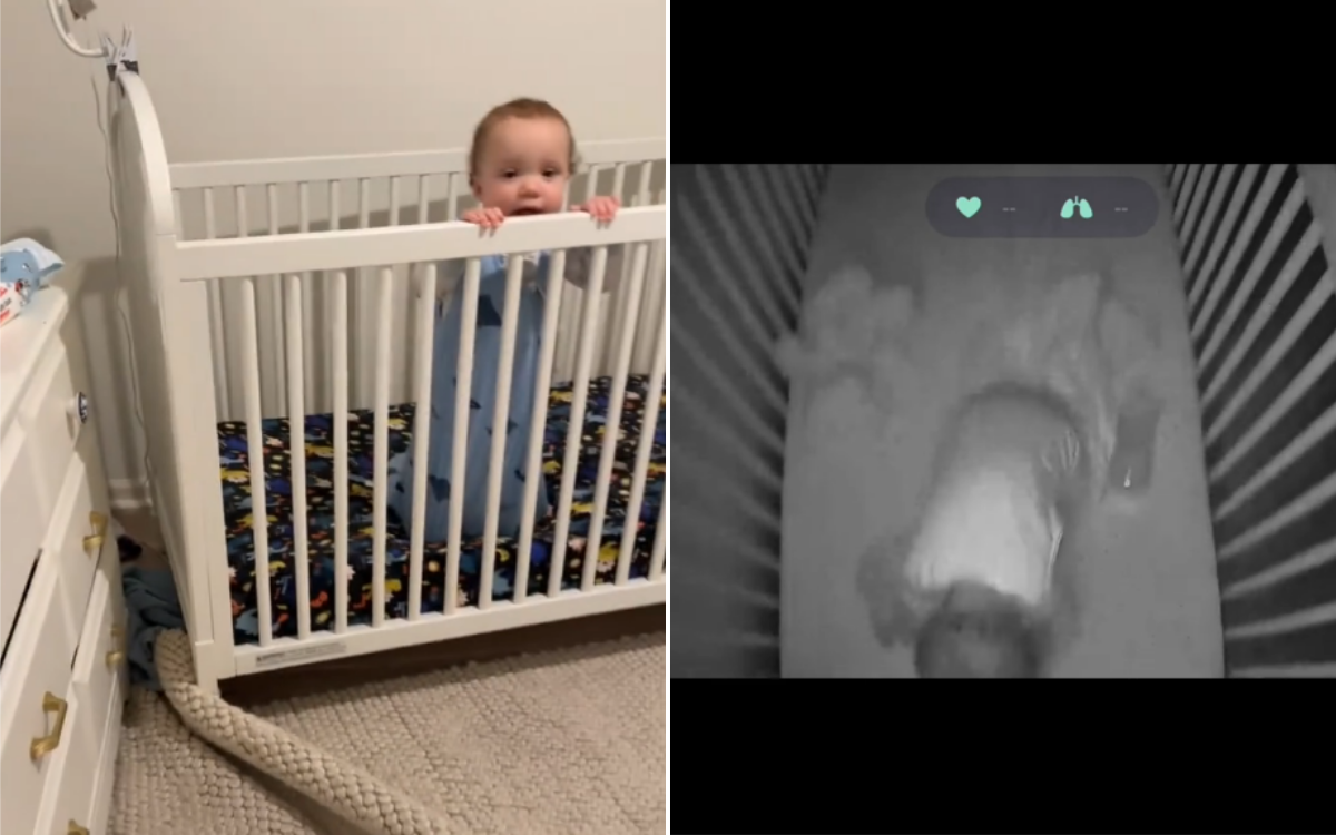 Mom Couldn’t Work Out Who Was Moving Crib at Night—Then She Checked Babycam