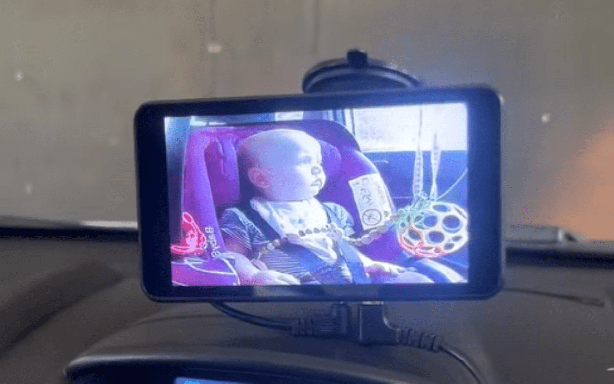Mom thought son was happy after checking car babycam–then realizes truth