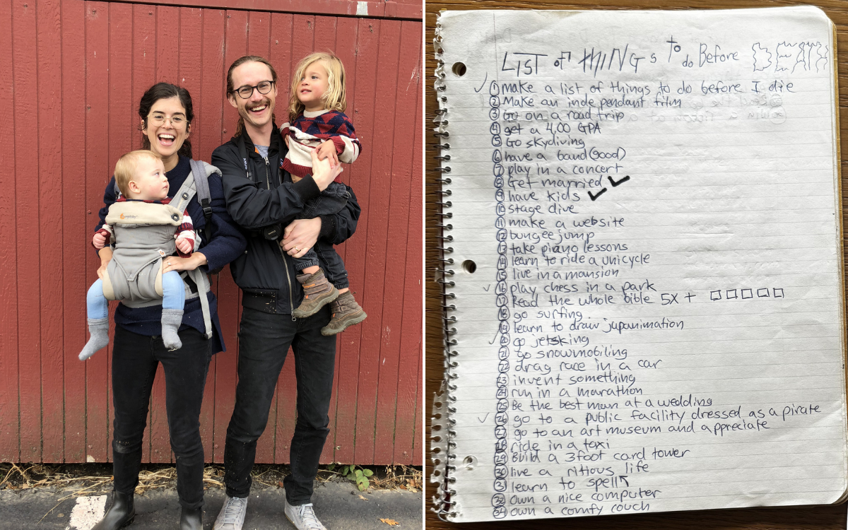 Woman Finds Husband’s Bucket List Years After Sudden Death—Then Has an Idea