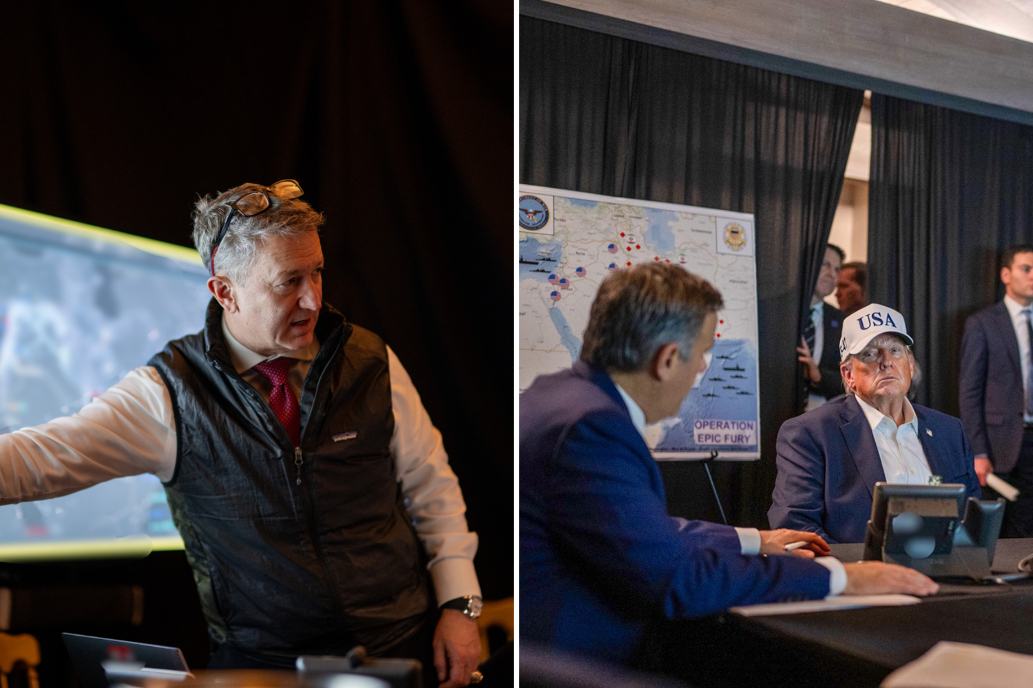 Another Detail Behind Trump in Photos During Iran Strikes Raises Questions