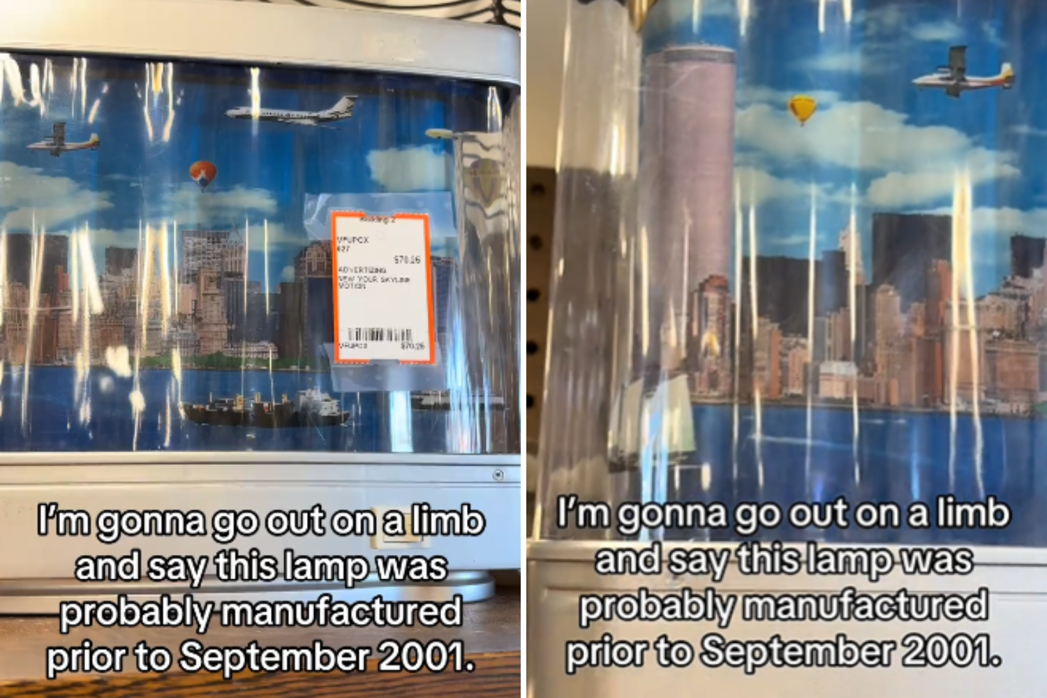 Woman Finds Lamp in Thrift—One Detail Shows It Was ‘Probably’ Made Pre-9/11