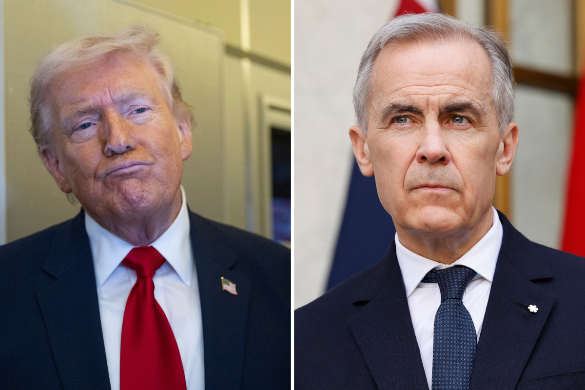 What Donald Trump Calls Mark Carney in Truth Social Post Raises Eyebrows