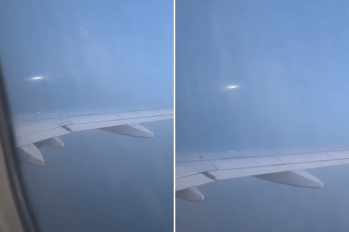 Eye in the Sky: Passenger's Frightening Encounter with a Streaking Meteor
