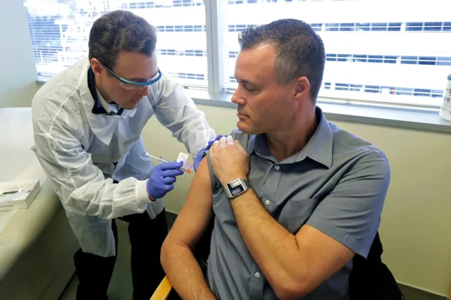 First Man in the US To Get COVID Jab Reveals Side Effects 6 Years Later