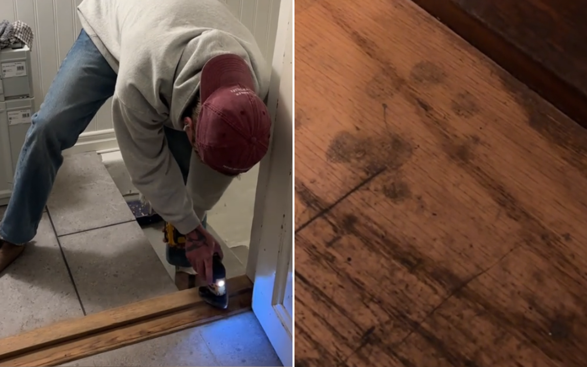 Tears as Woman Renovating Home Realizes What Was Left Behind by Old Owner