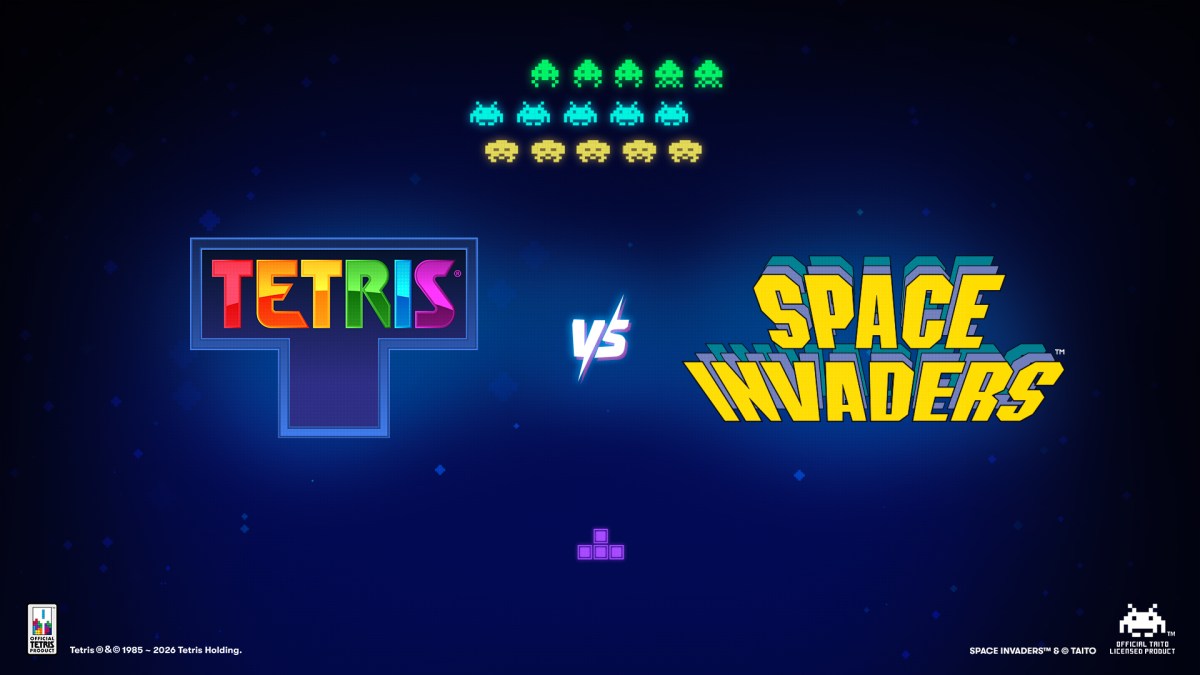 Tetris and Space Invaders Unite for Historic April Crossover