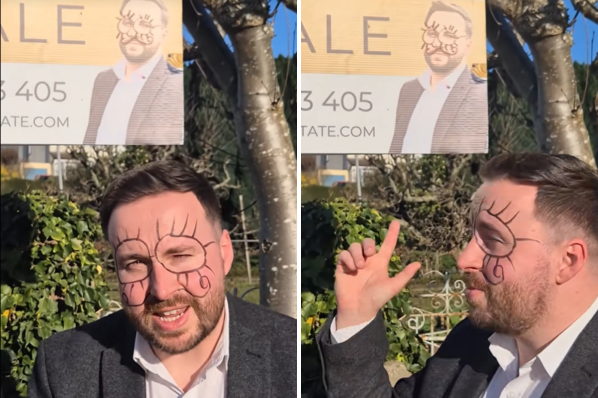 Realtor Finds His Sign Defaced, No One Prepared for What He Does Next
