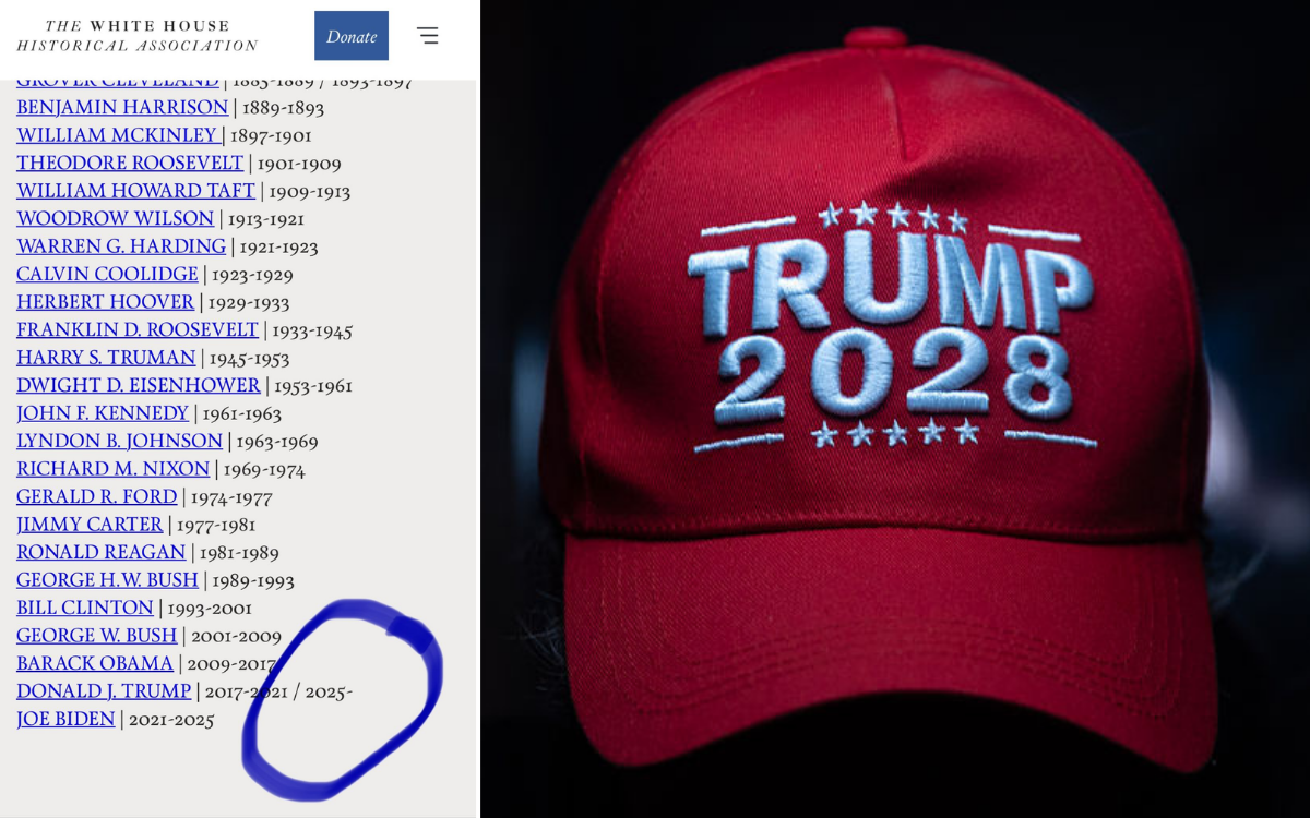 One Detail People Spot on White House Website Fuels Fears of Trump 3rd Term