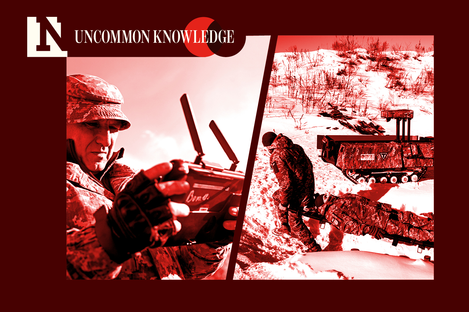 newsweek.com - Newsweek Editors - The first rule of robot war: keep the humans fighting