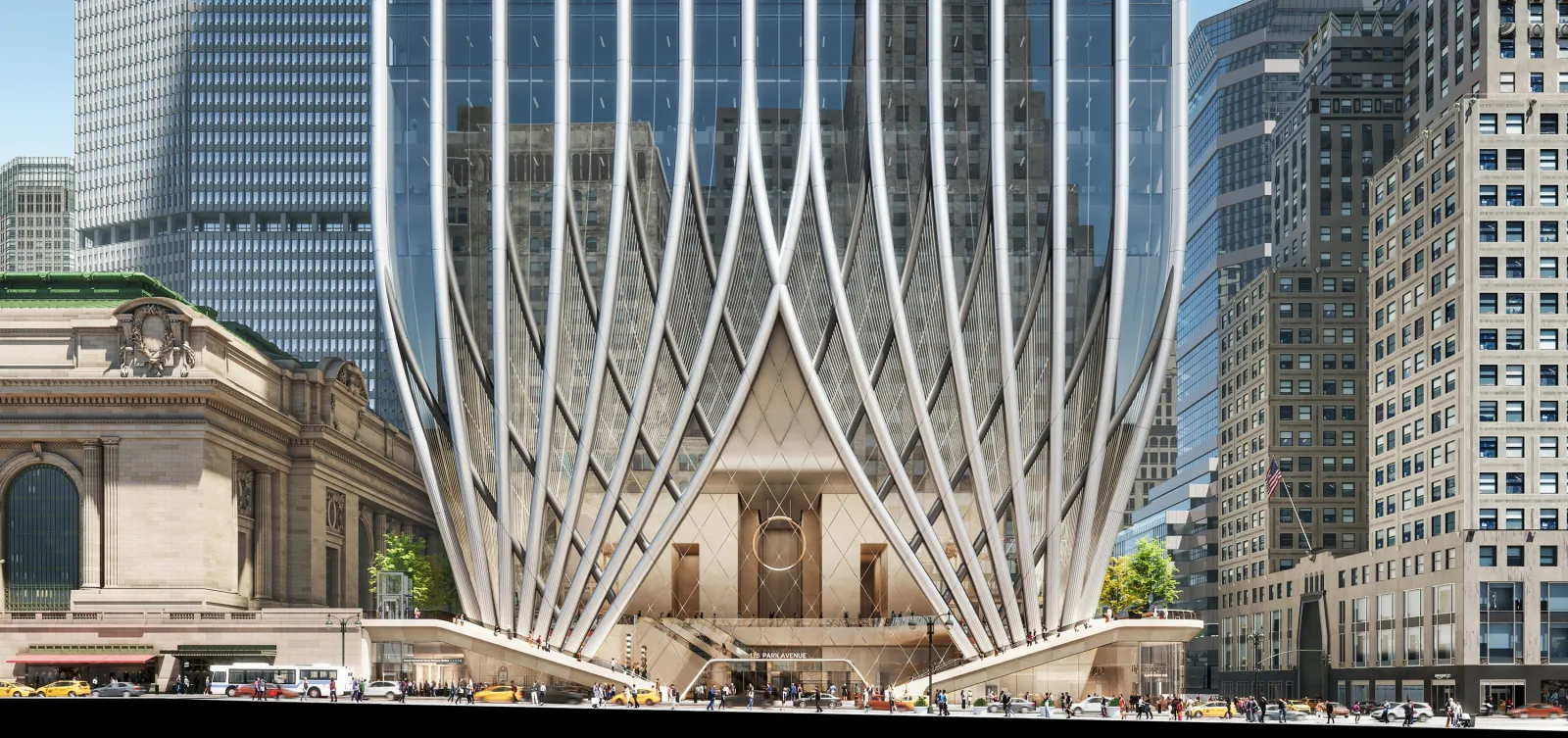 A rendering of 175 Park Avenue.